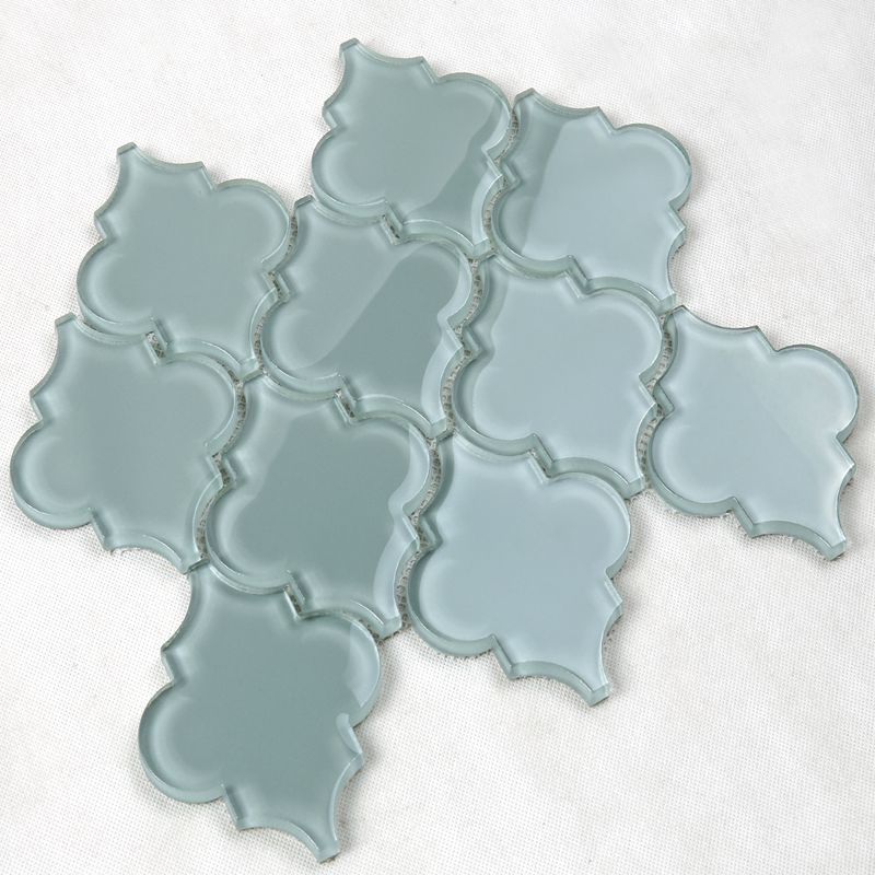 Legutóbbi Design Arabesque Lantern vízsugaras mozaik üveg konyha Backsplash fali csempe
