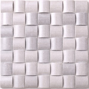 Kínai Foshan ezüst színű természetes tenyésztett kő díszítés fal mozaik csempe